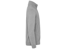 Oakville Half Zip Sweater (grey melange)