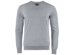 Oakville V-Neck (grey melange)