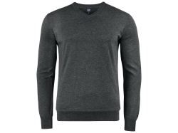 Oakville V-Neck (anthracite melange)