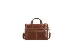 Leather Line Briefcase (cognac)