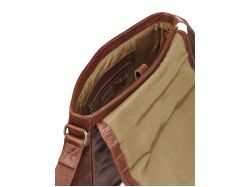 Leather Line Shoulderbag (cognac)