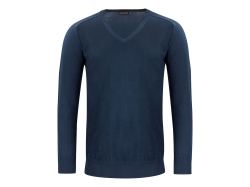 Merino V-Neck (navy)