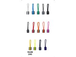 Zipper Puller 4-Pack (yellow)