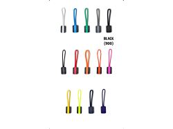 Zipper Puller 4-Pack (black)