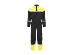 7601 Coverall (black/ yellow)