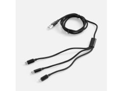 Кабель Triple Charge в футляре ver.2, черный