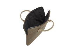 Canvas Computer Case (dark olive)