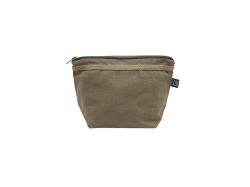 Canvas Toilet Case (dark olive)