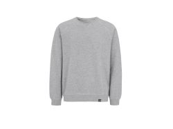 F. Terry Crew Neck Man (grey melange)