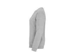 F. Terry Crew Neck Woman (grey melange)