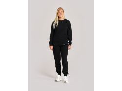 F. Terry Crew Neck Woman (black)