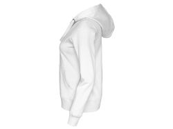 Full Zip Hood Woman (white)