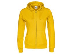 Full Zip Hood Woman (yellow)