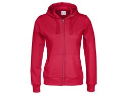 Full Zip Hood Woman (red)