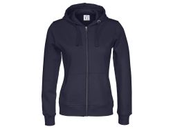 Full Zip Hood Woman (navy)