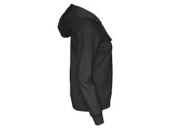 Full Zip Hood Woman (black)