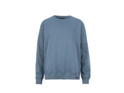 Key Crew Neck (Gots) (dusty blue)