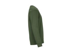 Key Crew Neck (Gots) (dk green)