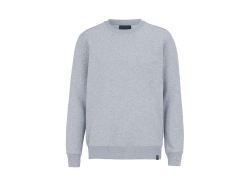 Key Crew Neck (Gots) (grey melange)