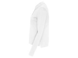 Pique Long Sleeve Woman (white)