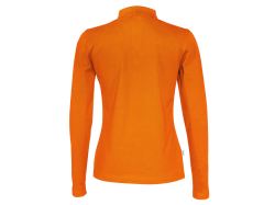 Pique Long Sleeve Woman (orange)
