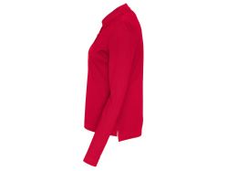 Pique Long Sleeve Woman (red)