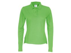 Pique Long Sleeve Woman (green)