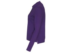 Pique Long Sleeve Woman (purple)