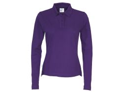Pique Long Sleeve Woman (purple)