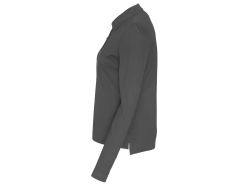 Pique Long Sleeve Woman (charcoal)