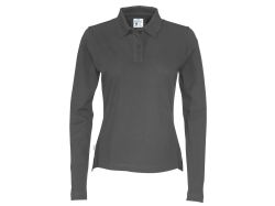 Pique Long Sleeve Woman (charcoal)