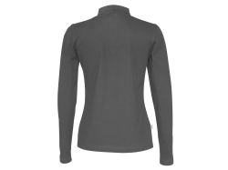 Pique Long Sleeve Woman (charcoal)