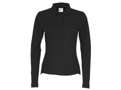 Pique Long Sleeve Woman (black)