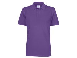 Pique Polo (purple)