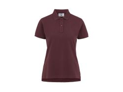 Pique Polo Lady (burgundy)