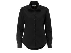 Poplin Shirt Woman (Gots) (black)