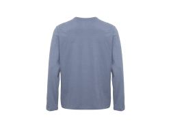 Relaxed T-Shirt Ls (Gots) (dusty blue)