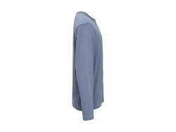 Relaxed T-Shirt Ls (Gots) (dusty blue)