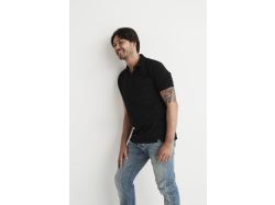 Stretch Pique Polo (navy)