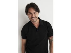 Stretch Pique Polo (grey melange)