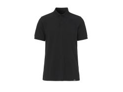 Stretch Pique Polo (black)