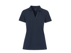 Stretch Pique Polo Woman (navy)