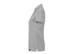 Stretch Pique Polo Woman (grey melange)