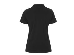 Stretch Pique Polo Woman (black)