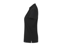 Stretch Pique Polo Woman (black)