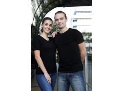 Stretch R-Neck (charcoal)