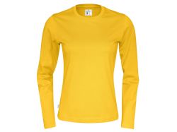T-Shirt Long Sleeve Woman (yellow)