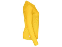 T-Shirt Long Sleeve Woman (yellow)
