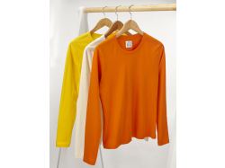 T-Shirt Long Sleeve Woman (orange)