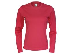 T-Shirt Long Sleeve Woman (red)